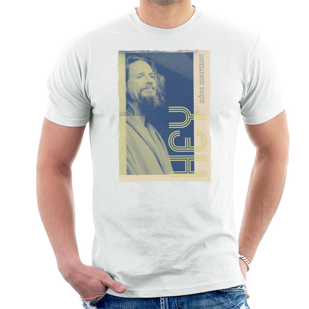 The Big Lebowski The Dude Hey Nice Marmot Nostalgia Men's T-Shirt-ALL + EVERY