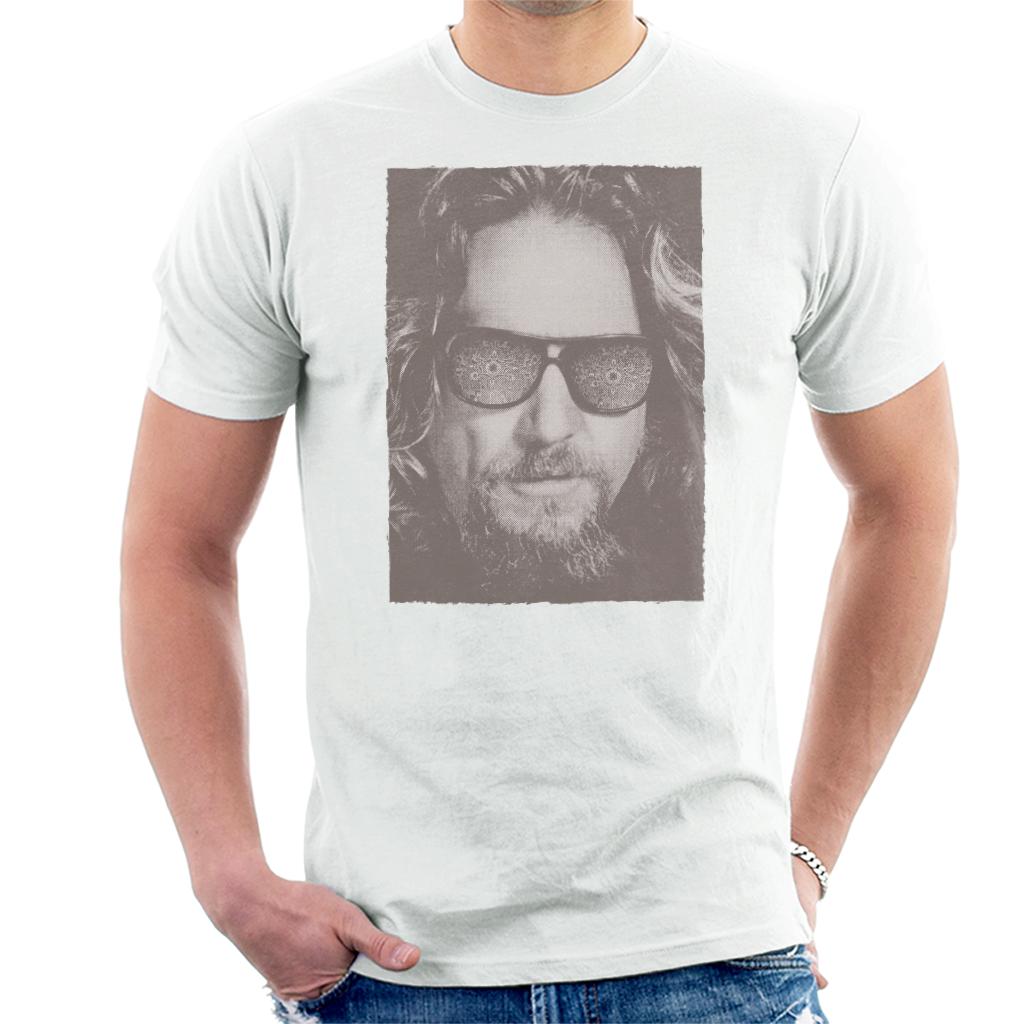 The Big Lebowski The Dude Face Carpet Shades Nostalgia Men's T-Shirt-ALL + EVERY