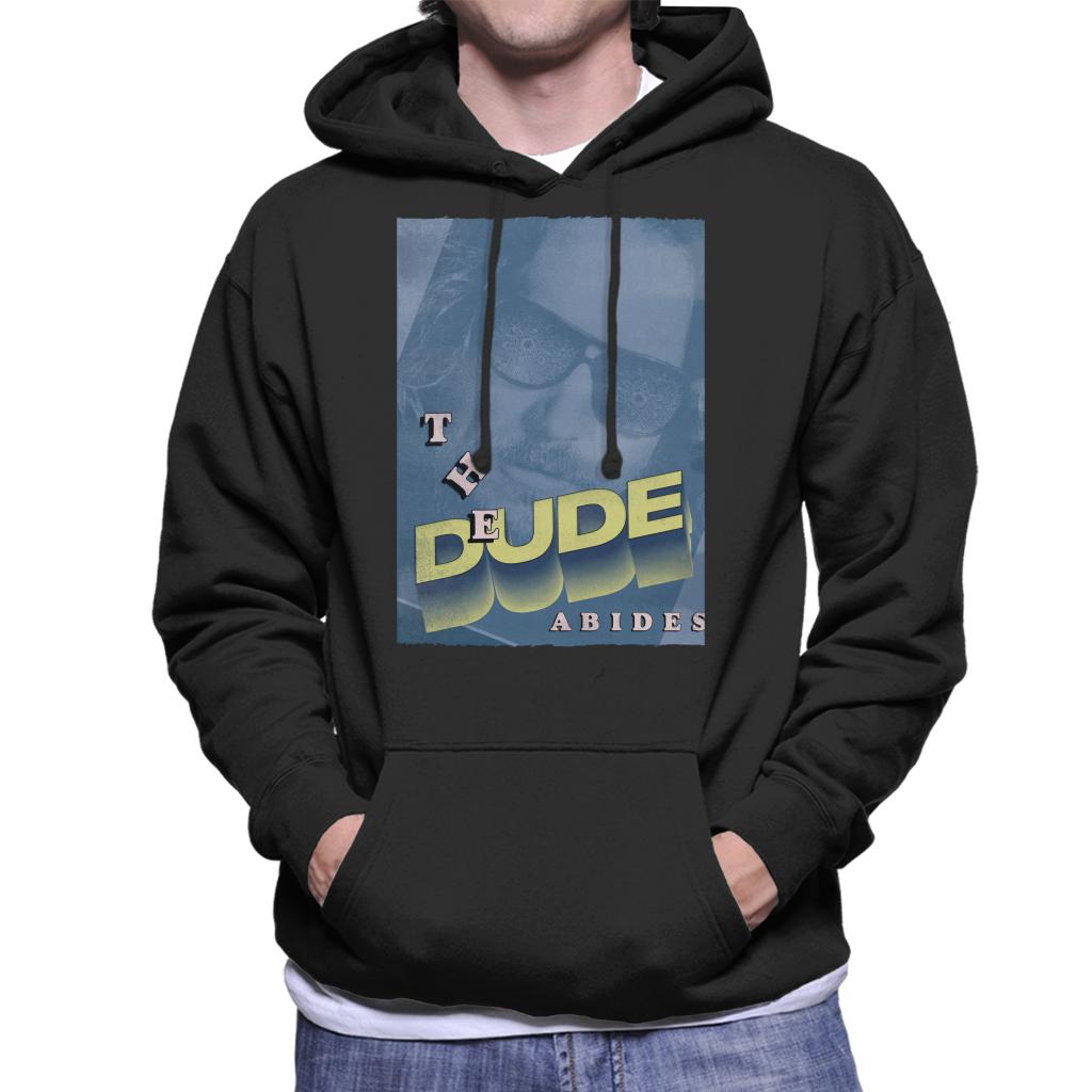 The Big Lebowski The Dude 3D Text Nostalgia Men's Hooded Sweatshirt-ALL + EVERY