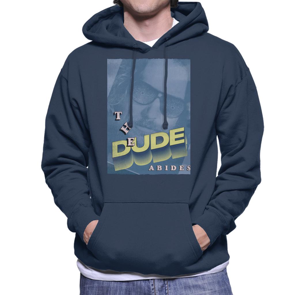 The Big Lebowski The Dude 3D Text Nostalgia Men's Hooded Sweatshirt-ALL + EVERY