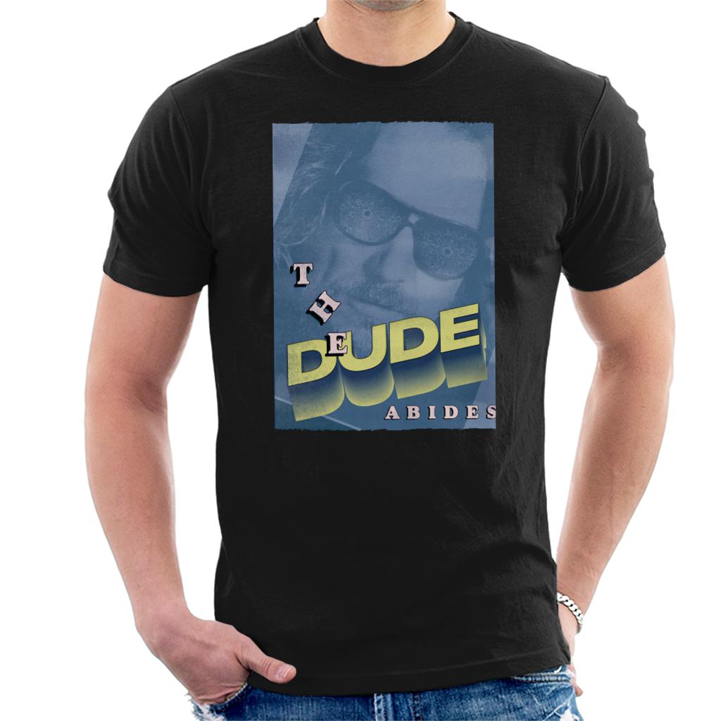 The Big Lebowski The Dude 3D Text Nostalgia Men's T-Shirt-ALL + EVERY