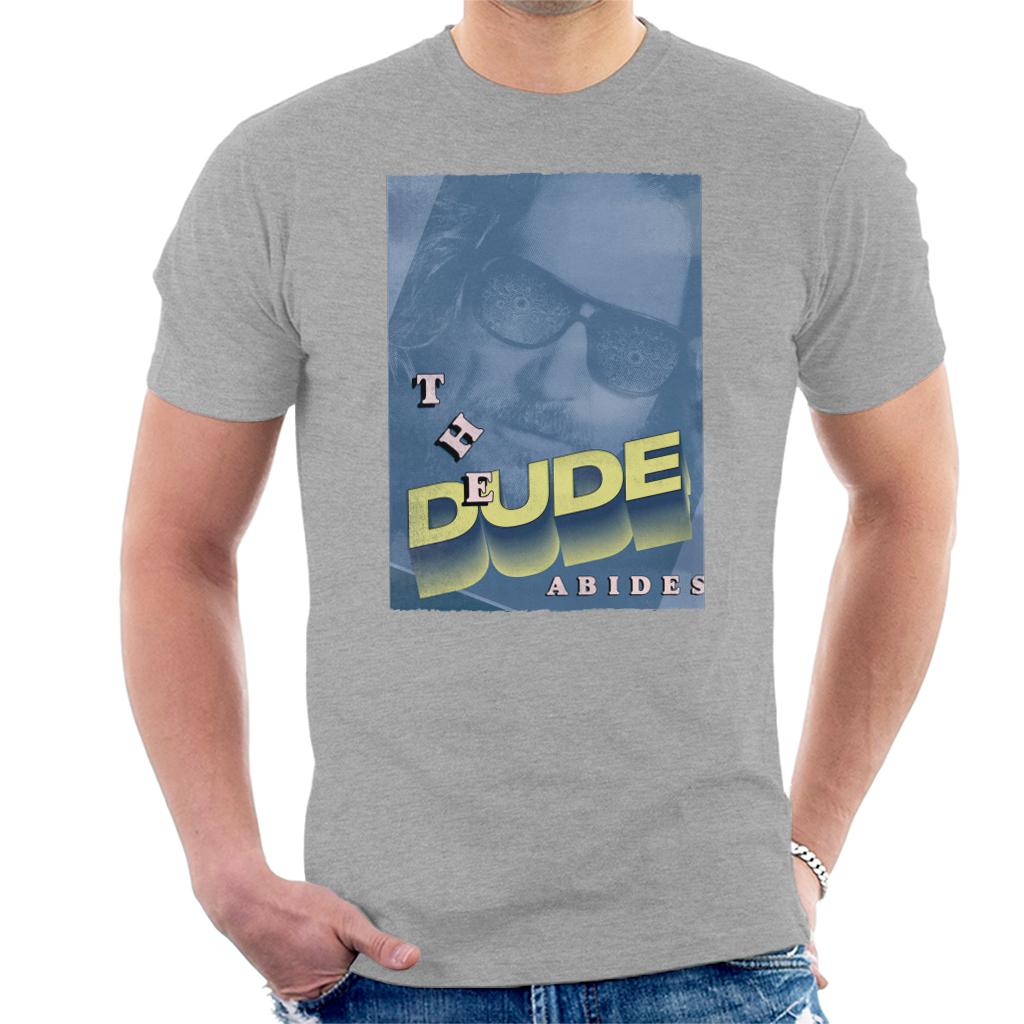 The Big Lebowski The Dude 3D Text Nostalgia Men's T-Shirt-ALL + EVERY