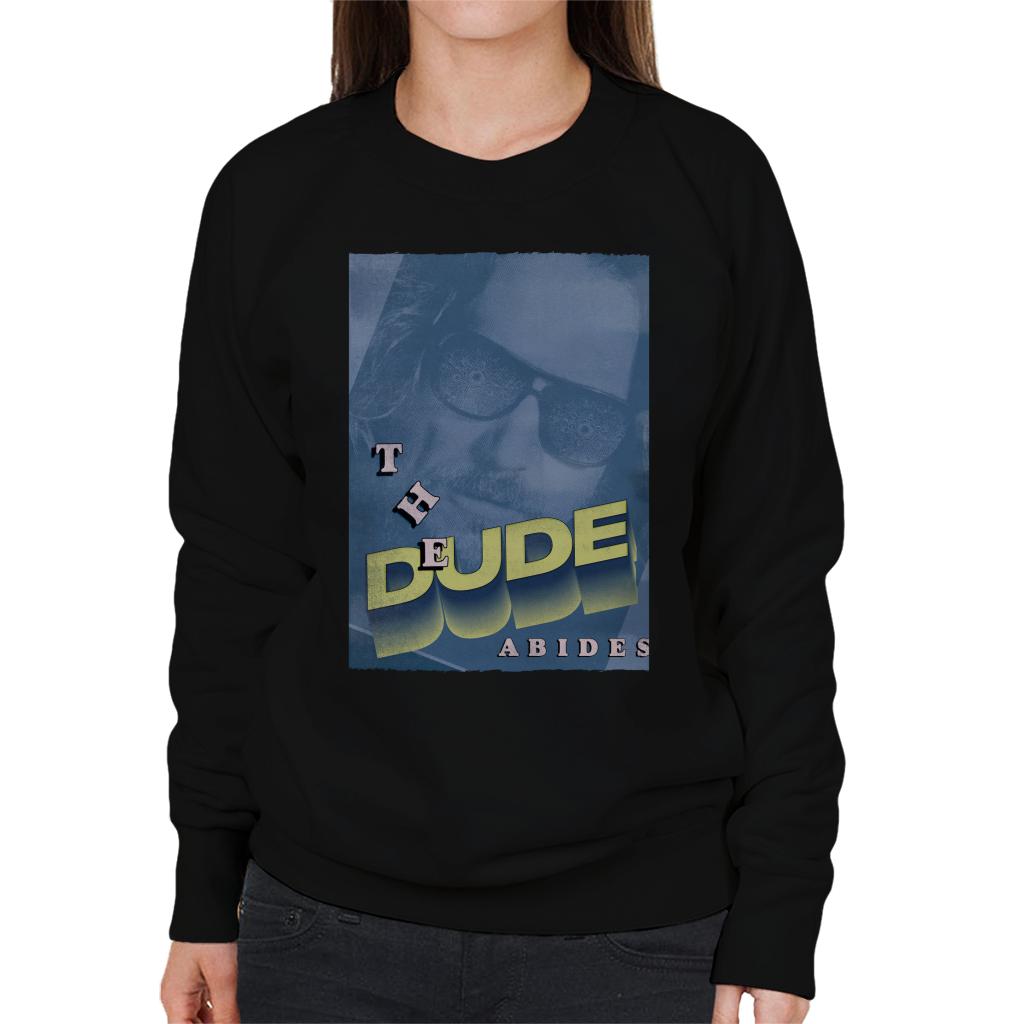 The Big Lebowski The Dude 3D Text Nostalgia Women's Sweatshirt-ALL + EVERY