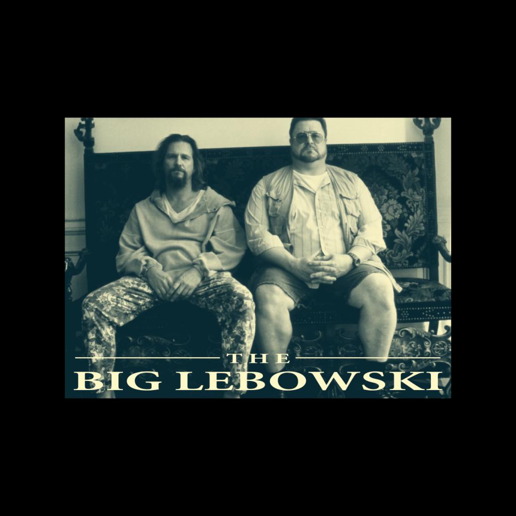 The Big Lebowski The Dude And Walter Sofa Women's T-Shirt-ALL + EVERY