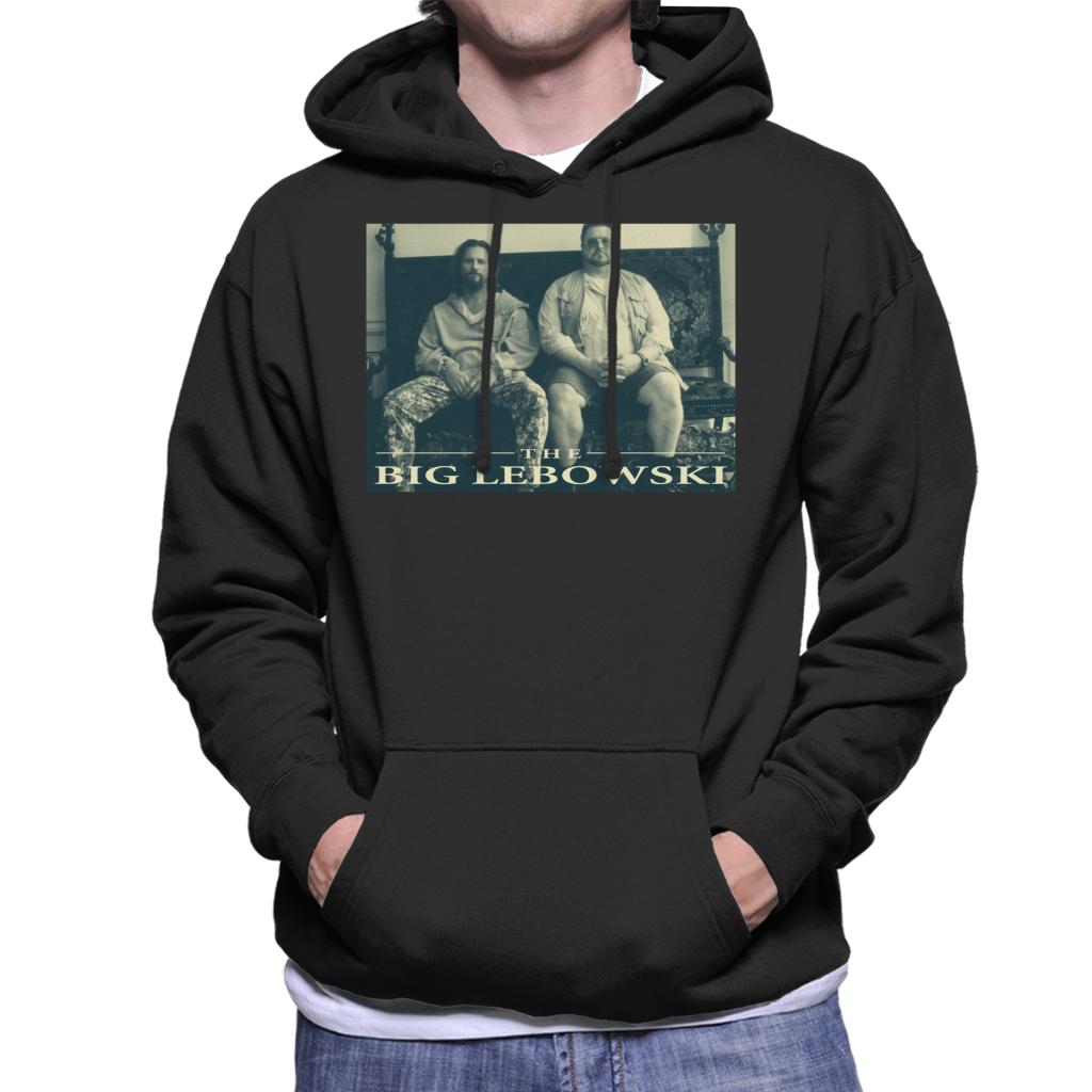 The Big Lebowski The Dude And Walter Sofa Men's Hooded Sweatshirt-ALL + EVERY