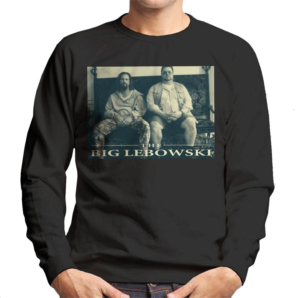 The Big Lebowski The Dude And Walter Sofa Men's Sweatshirt-ALL + EVERY