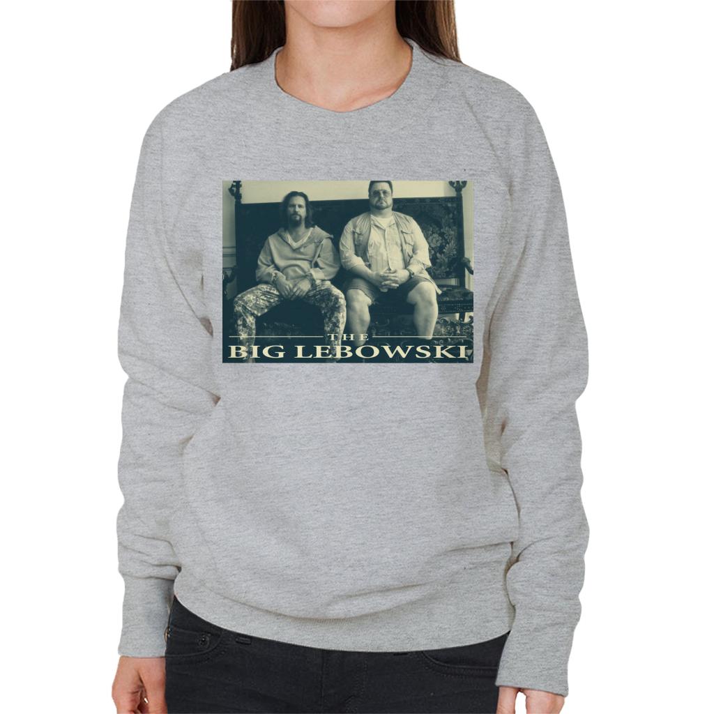 The Big Lebowski The Dude And Walter Sofa Women's Sweatshirt-ALL + EVERY