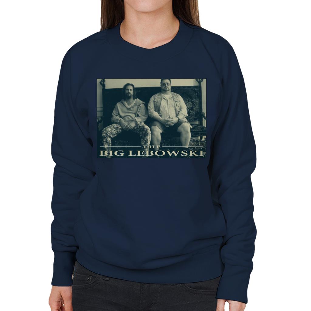 The Big Lebowski The Dude And Walter Sofa Women's Sweatshirt-ALL + EVERY