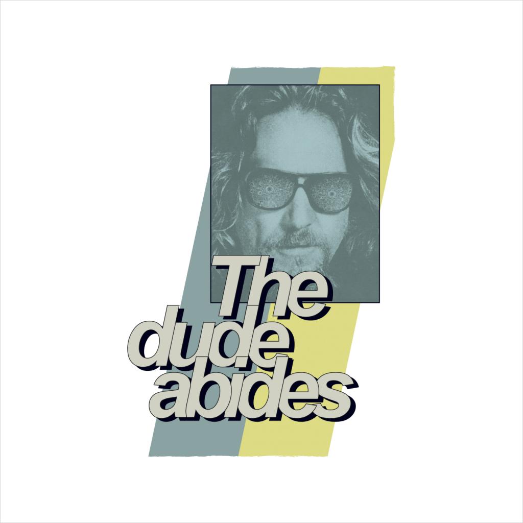 The Big Lebowski The Dude Abides Retro Lines Women's Sweatshirt-ALL + EVERY