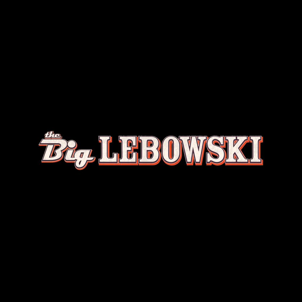 The Big Lebowski Text Logo Men's T-Shirt-ALL + EVERY