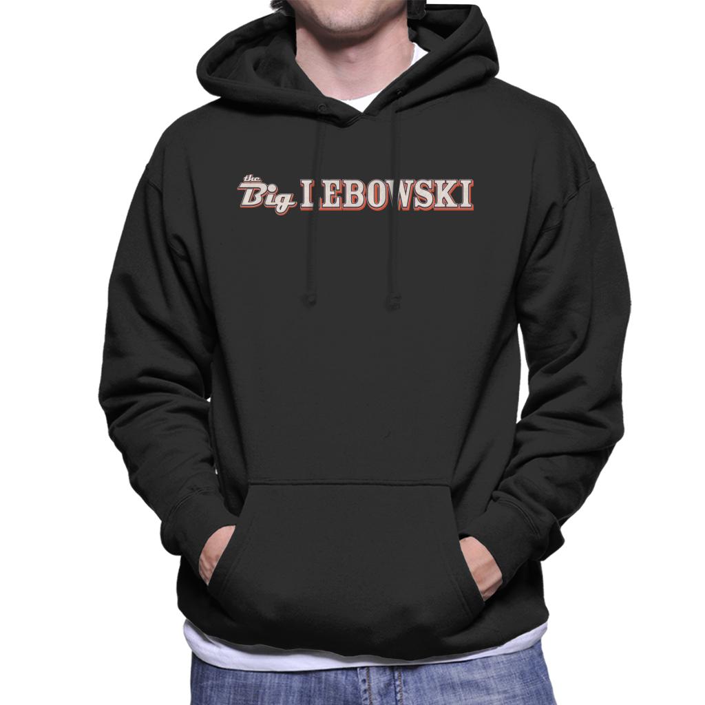 The Big Lebowski Text Logo Men's Hooded Sweatshirt-ALL + EVERY