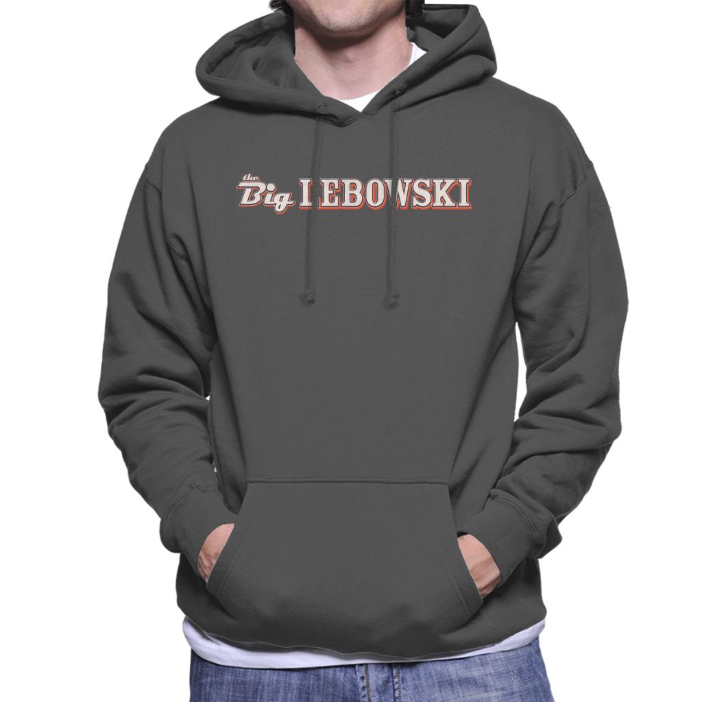 The Big Lebowski Text Logo Men's Hooded Sweatshirt-ALL + EVERY