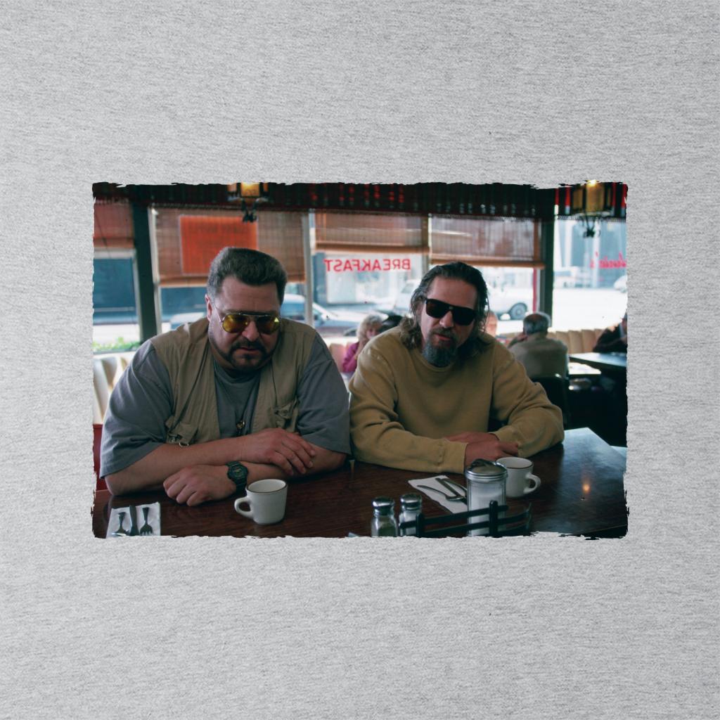 The Big Lebowski The Dude And Walter Coffee Shop Scene Women's Hooded Sweatshirt-ALL + EVERY