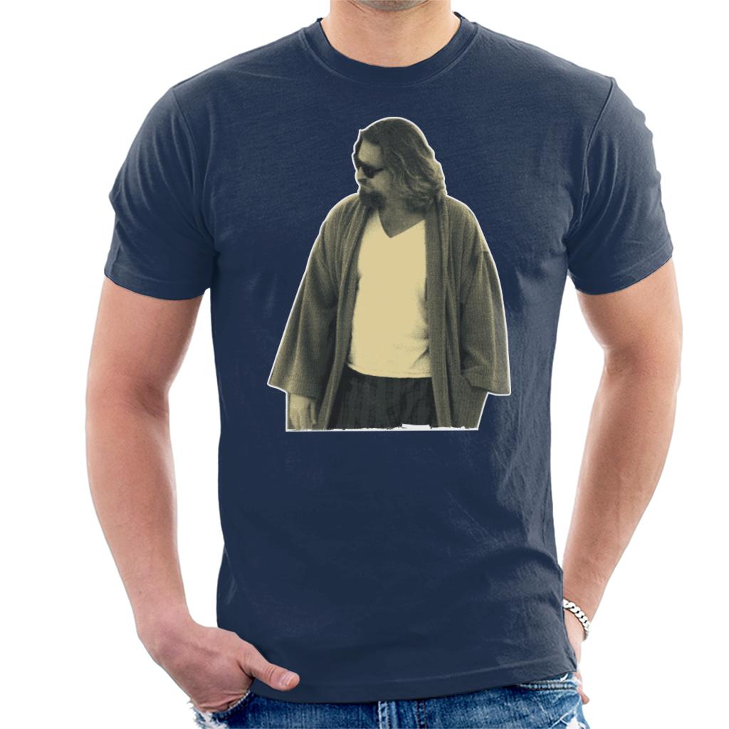 The Big Lebowski The Dude In Robe Men's T-Shirt-ALL + EVERY