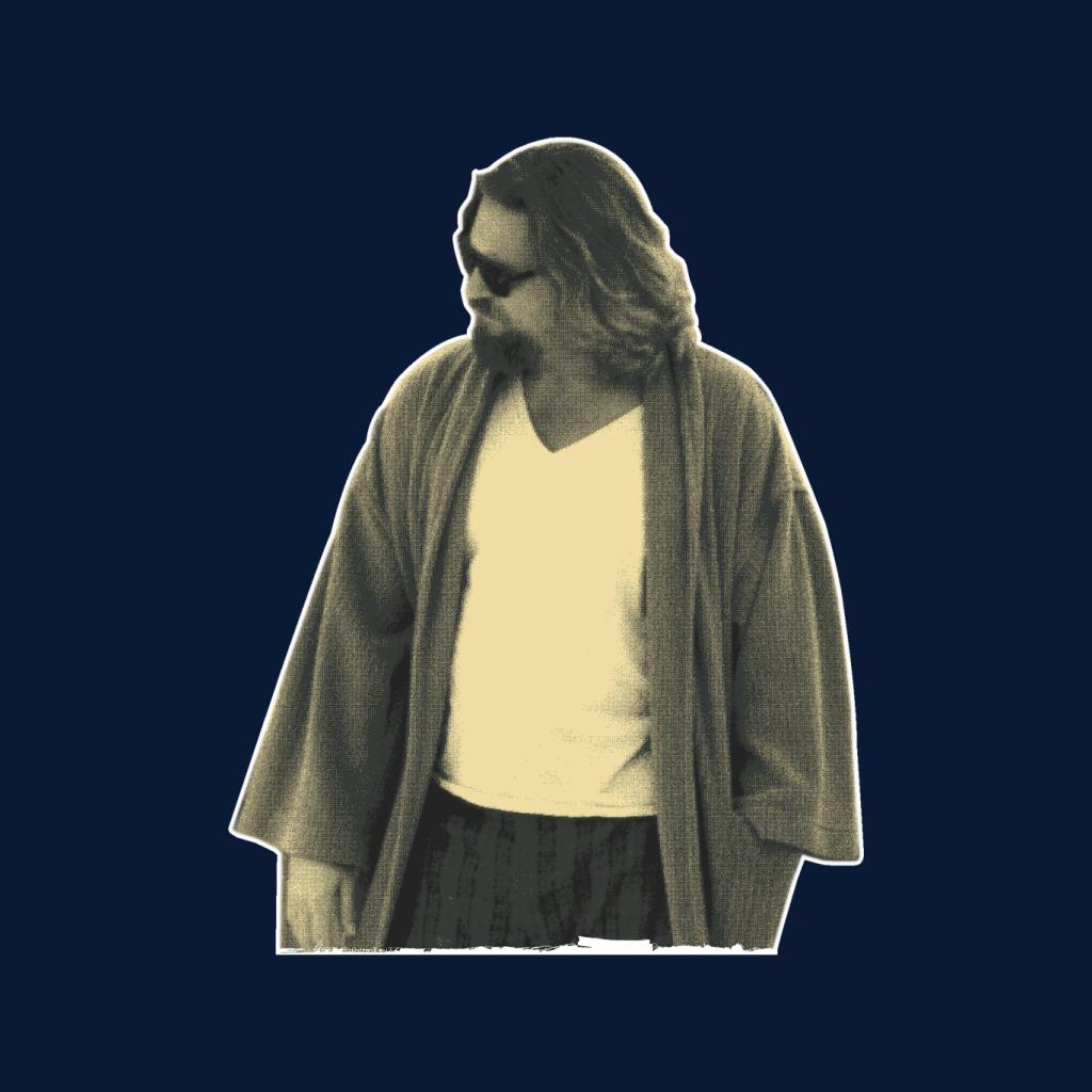 The Big Lebowski The Dude In Robe Men's T-Shirt-ALL + EVERY