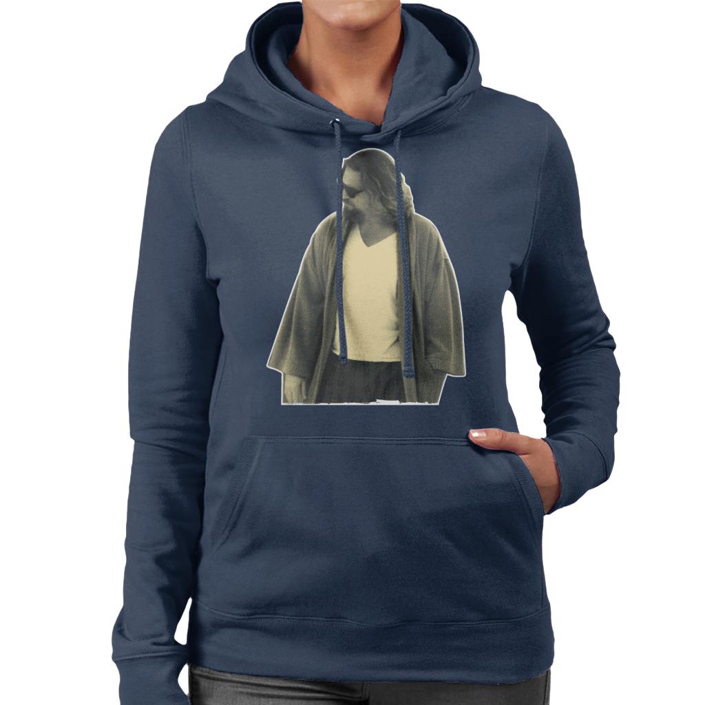 The Big Lebowski The Dude In Robe Women's Hooded Sweatshirt-ALL + EVERY