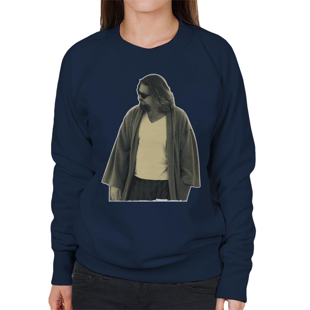 The Big Lebowski The Dude In Robe Women's Sweatshirt-ALL + EVERY