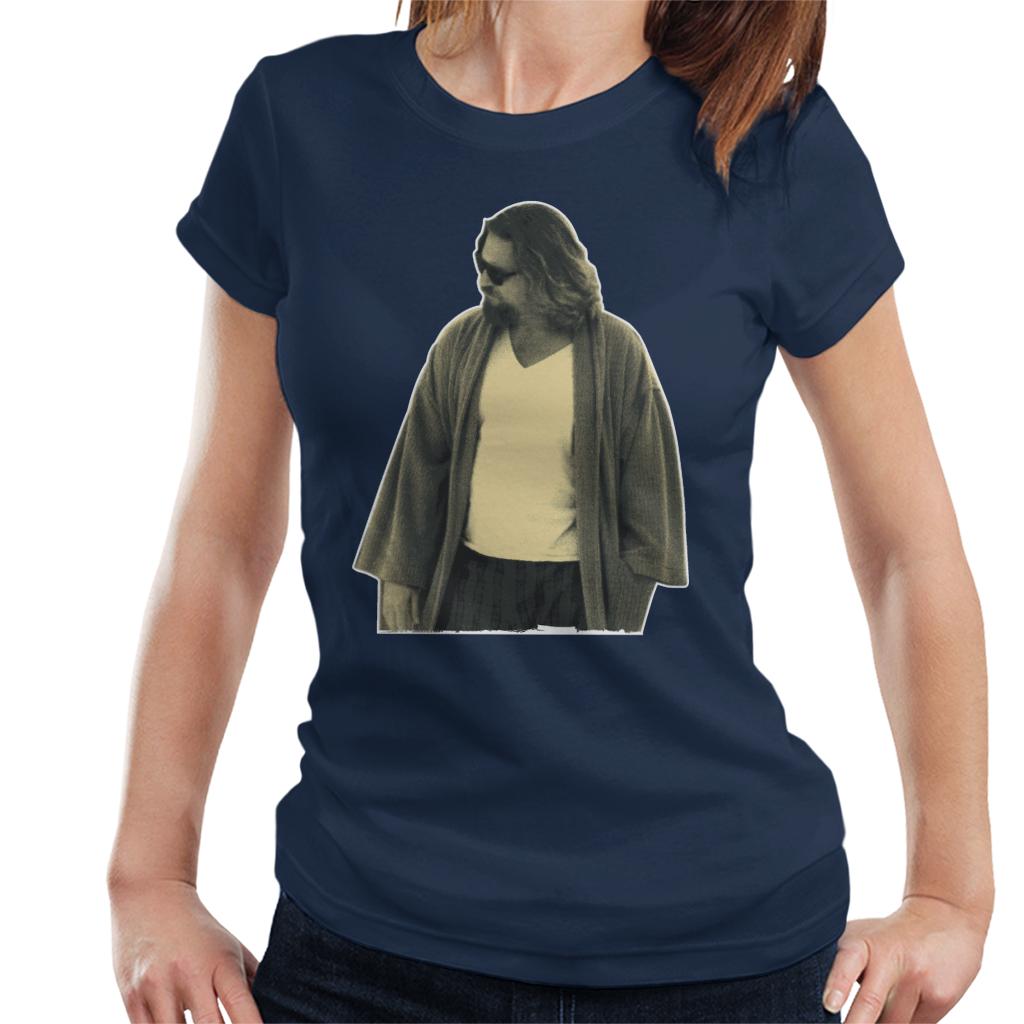 The Big Lebowski The Dude In Robe Women's T-Shirt-ALL + EVERY