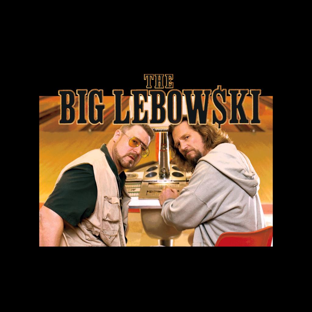 The Big Lebowski The Dude And Walter Bowling Alley Men's T-Shirt-ALL + EVERY