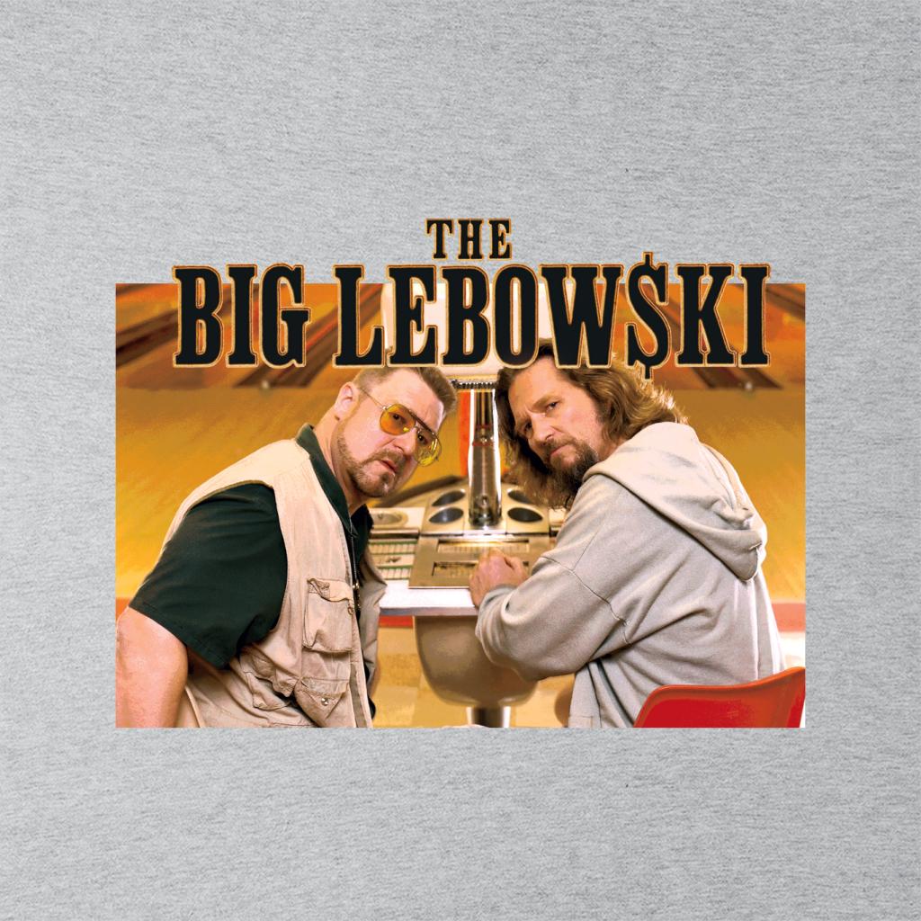 The Big Lebowski The Dude And Walter Bowling Alley Men's T-Shirt-ALL + EVERY