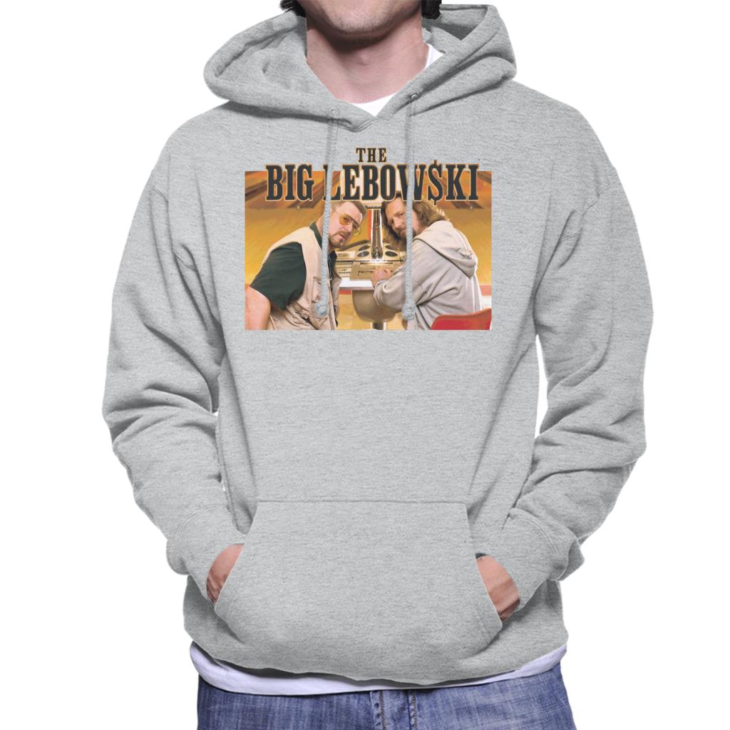 The Big Lebowski The Dude And Walter Bowling Alley Men's Hooded Sweatshirt-ALL + EVERY