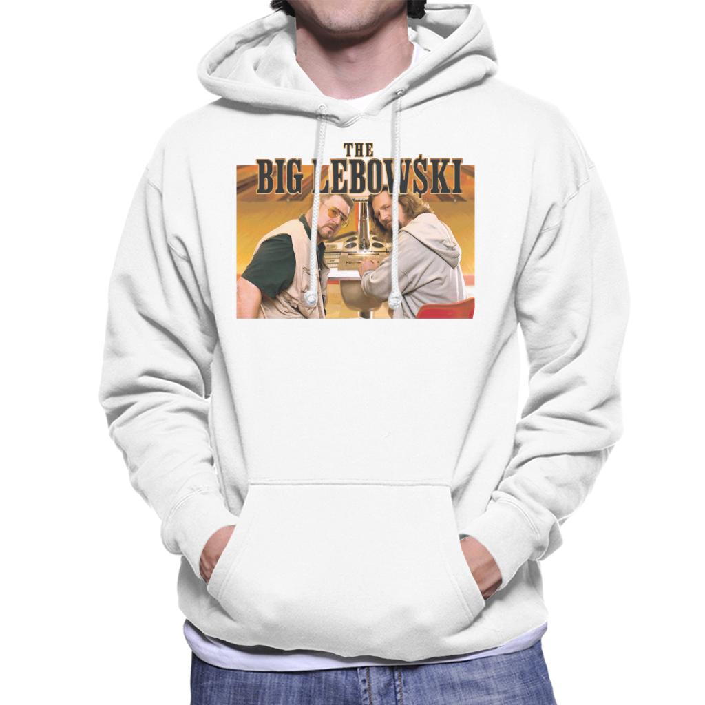 The Big Lebowski The Dude And Walter Bowling Alley Men's Hooded Sweatshirt-ALL + EVERY