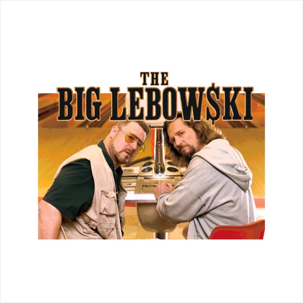 The Big Lebowski The Dude And Walter Bowling Alley Men's T-Shirt-ALL + EVERY