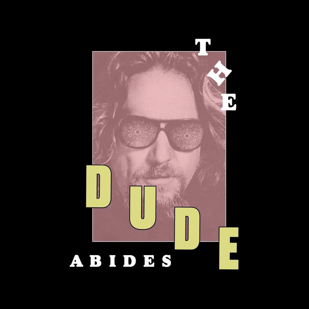 The Big Lebowski The Dude Abides Retro Men's T-Shirt-ALL + EVERY