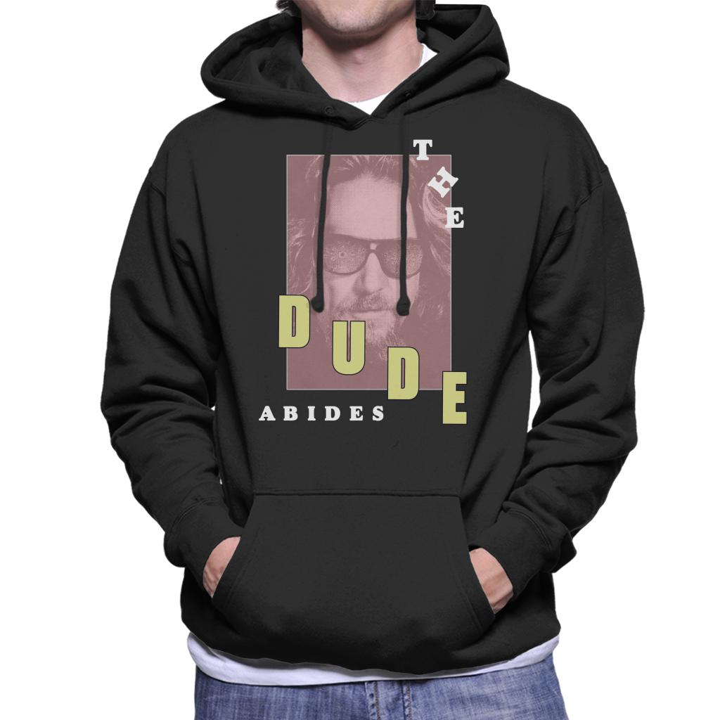 The Big Lebowski The Dude Abides Retro Men's Hooded Sweatshirt-ALL + EVERY