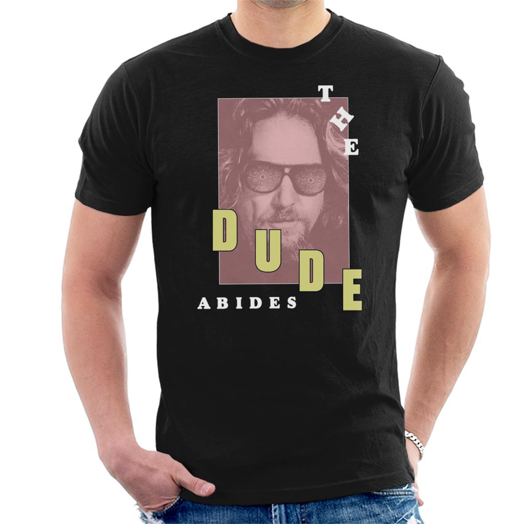 The Big Lebowski The Dude Abides Retro Men's T-Shirt-ALL + EVERY