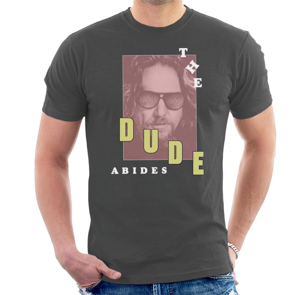 The Big Lebowski The Dude Abides Retro Men's T-Shirt-ALL + EVERY