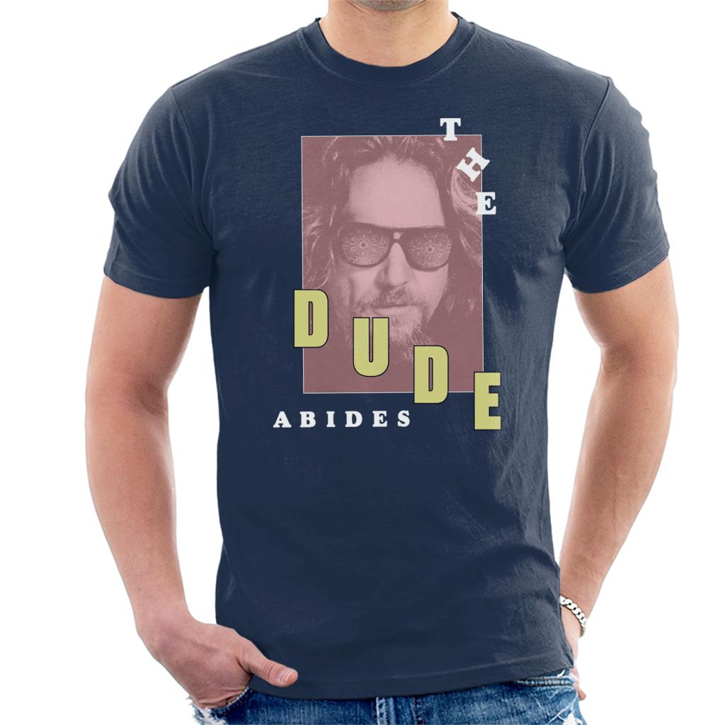 The Big Lebowski The Dude Abides Retro Men's T-Shirt-ALL + EVERY