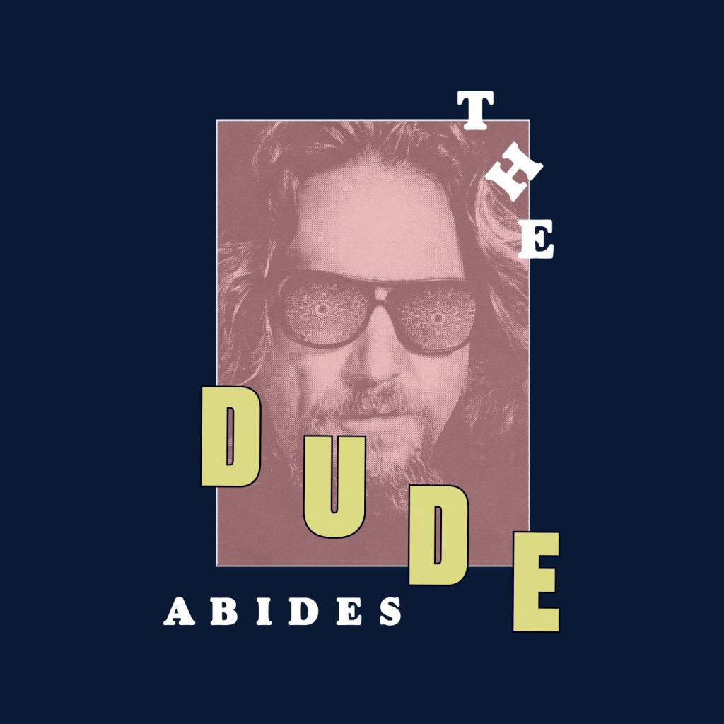 The Big Lebowski The Dude Abides Retro Men's T-Shirt-ALL + EVERY