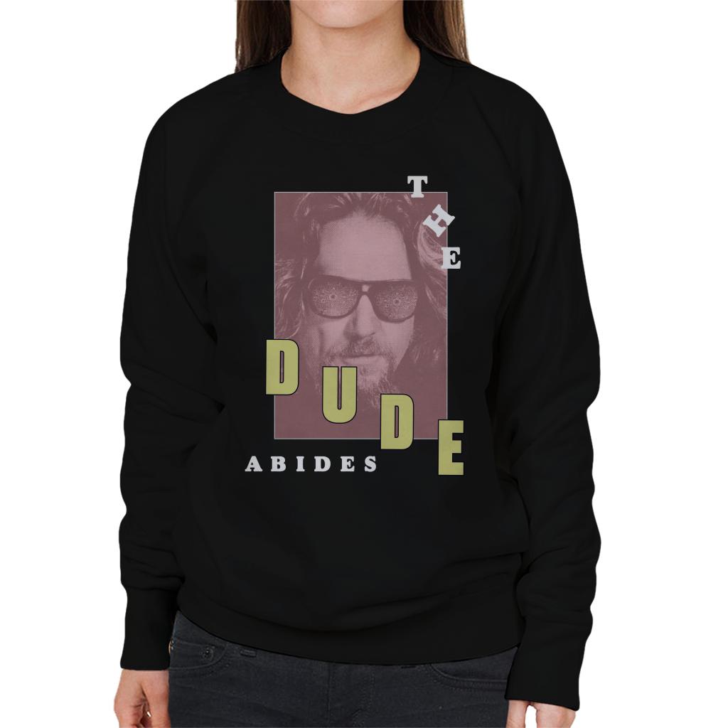 The Big Lebowski The Dude Abides Retro Women's Sweatshirt-ALL + EVERY