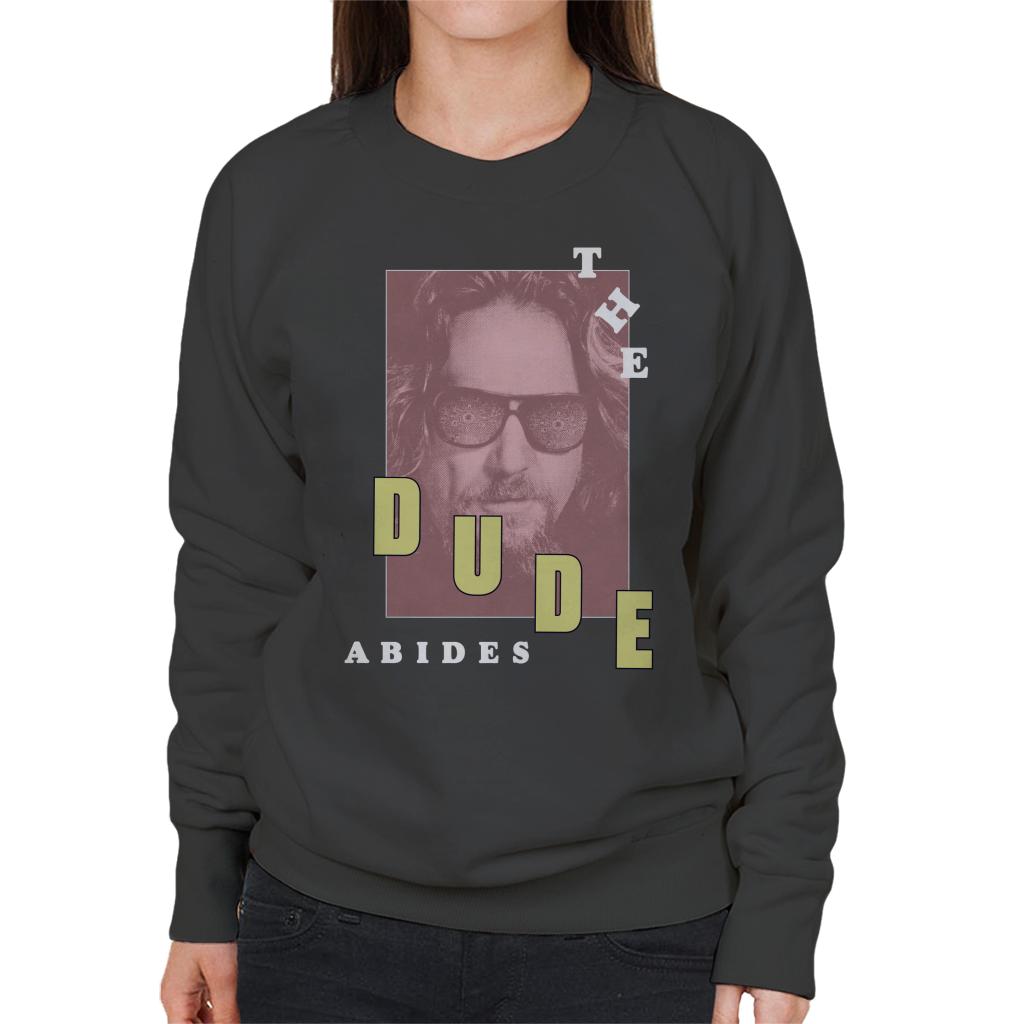 The Big Lebowski The Dude Abides Retro Women's Sweatshirt-ALL + EVERY