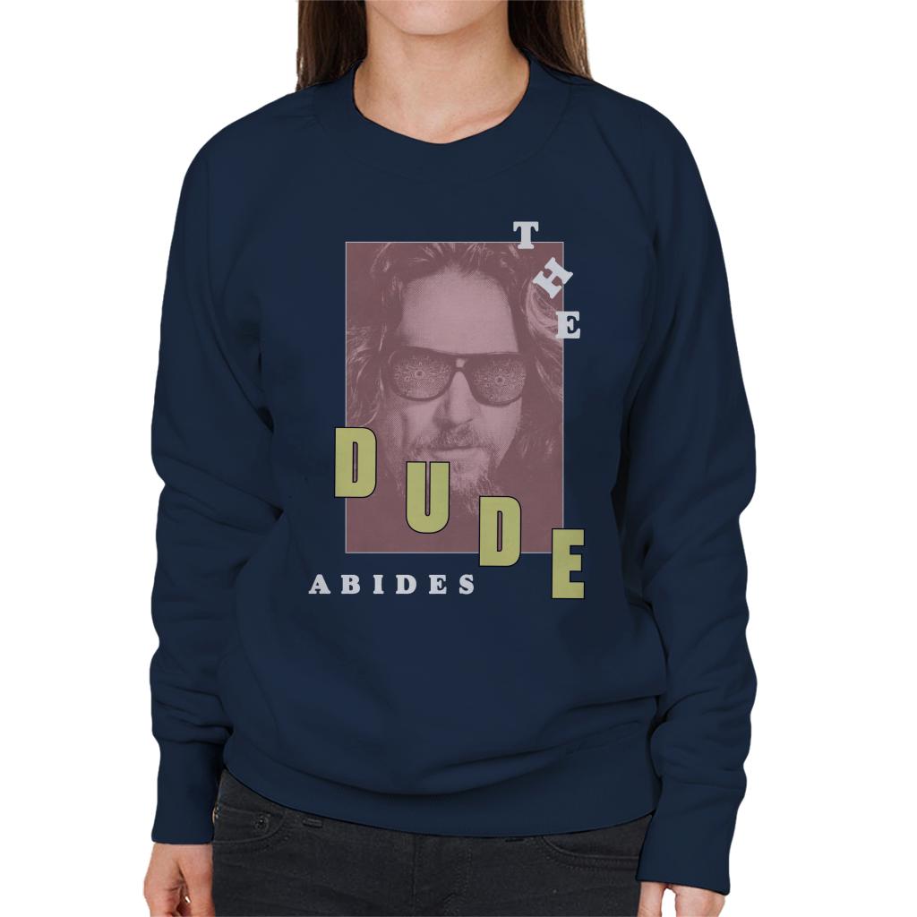 The Big Lebowski The Dude Abides Retro Women's Sweatshirt-ALL + EVERY