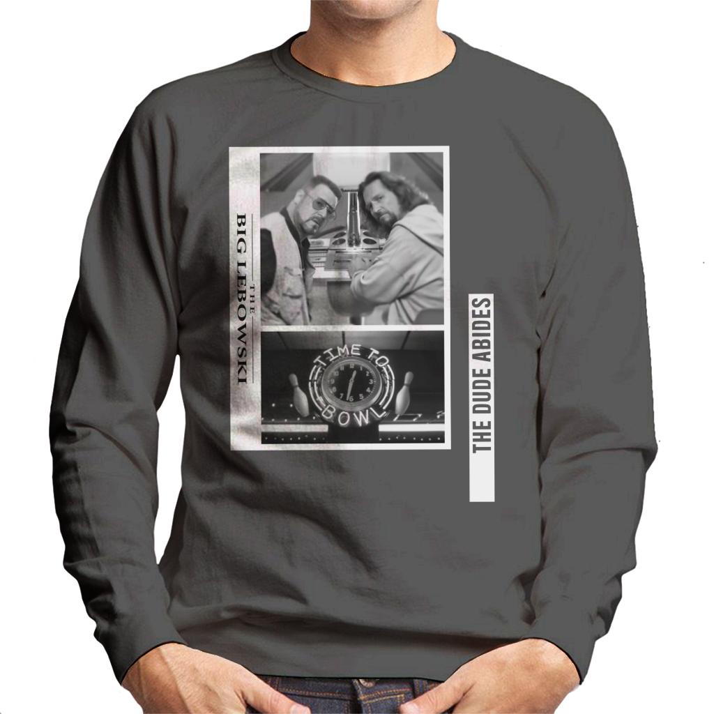 The Big Lebowski The Dude And Walter Time To Bowl Men's Sweatshirt-ALL + EVERY