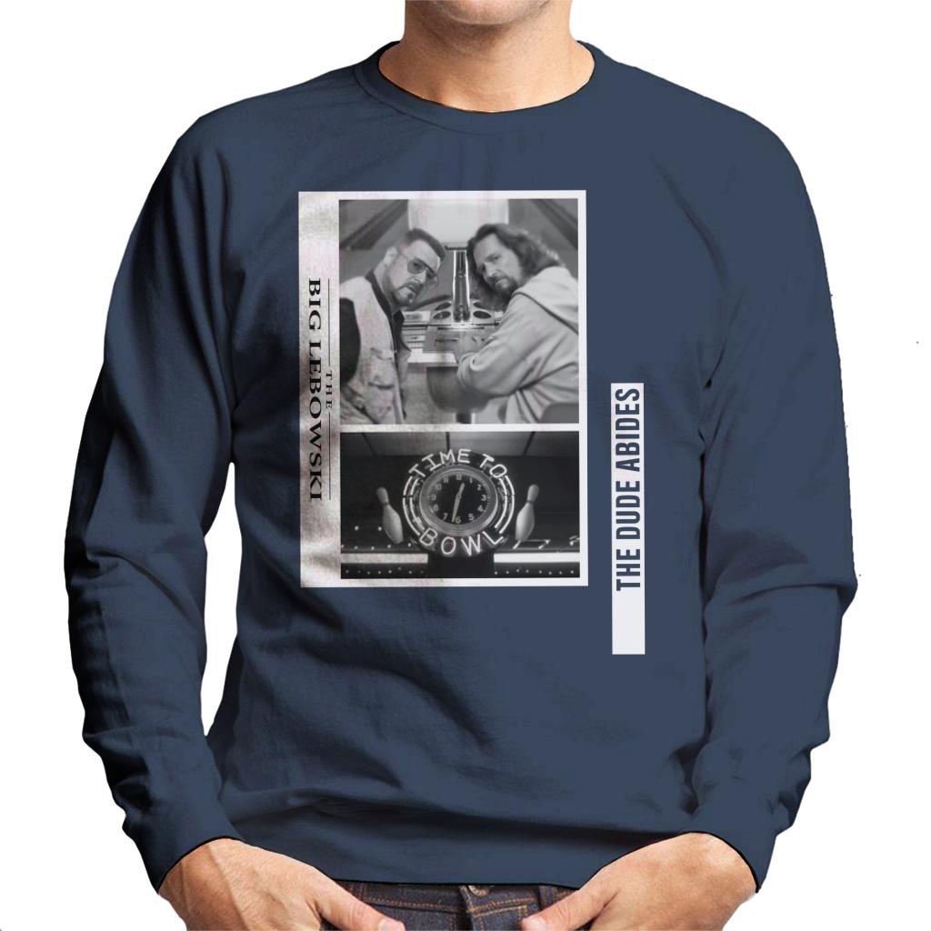 The Big Lebowski The Dude And Walter Time To Bowl Men's Sweatshirt-ALL + EVERY