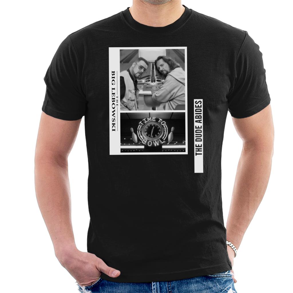 The Big Lebowski The Dude And Walter Time To Bowl Men's T-Shirt-ALL + EVERY