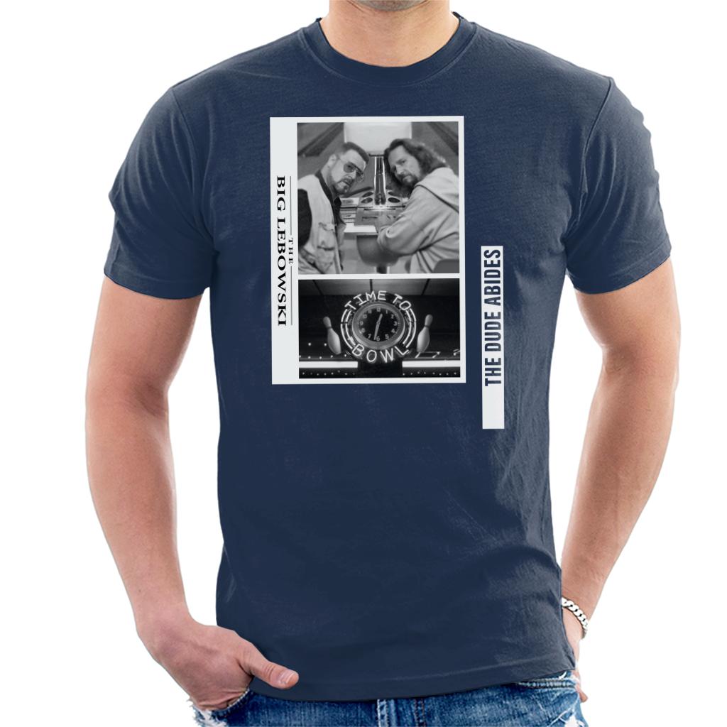 The Big Lebowski The Dude And Walter Time To Bowl Men's T-Shirt-ALL + EVERY