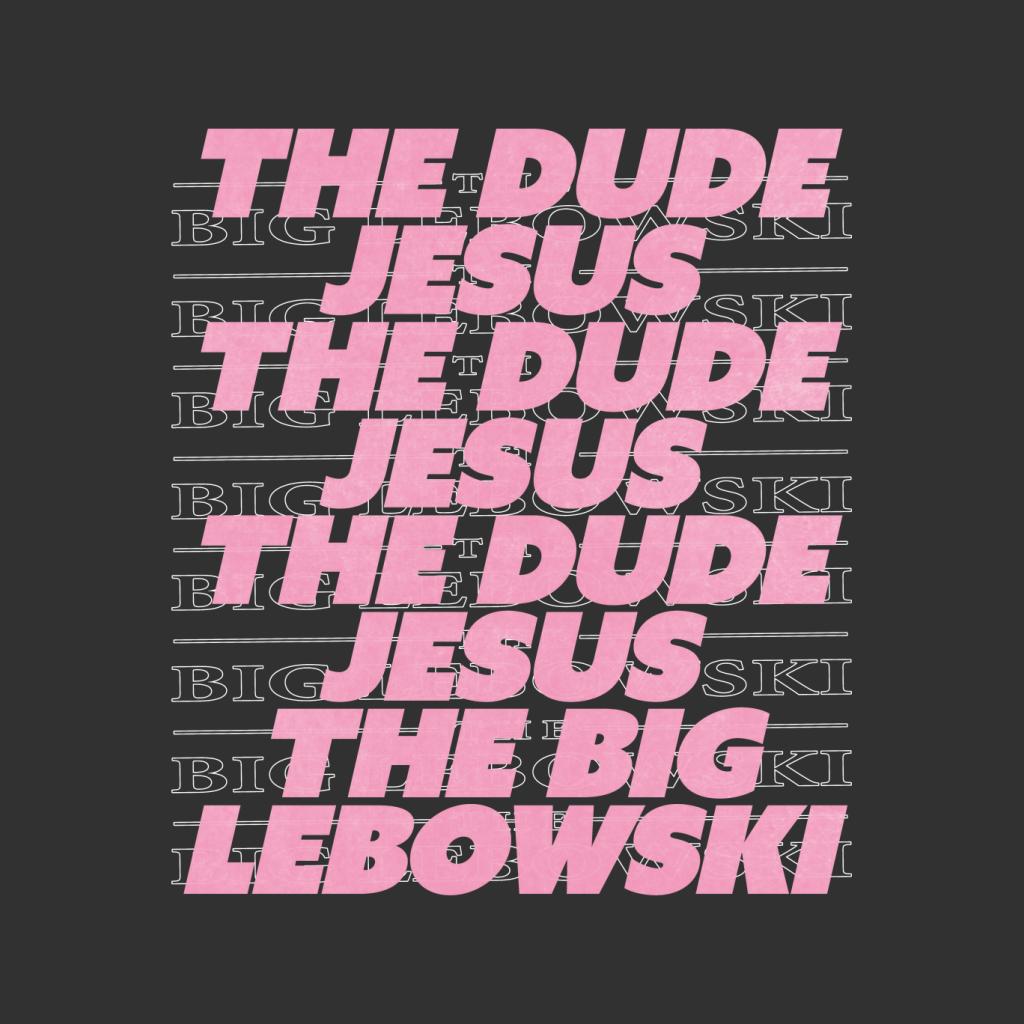 The Big Lebowski The Dude Jesus Men's T-Shirt-ALL + EVERY