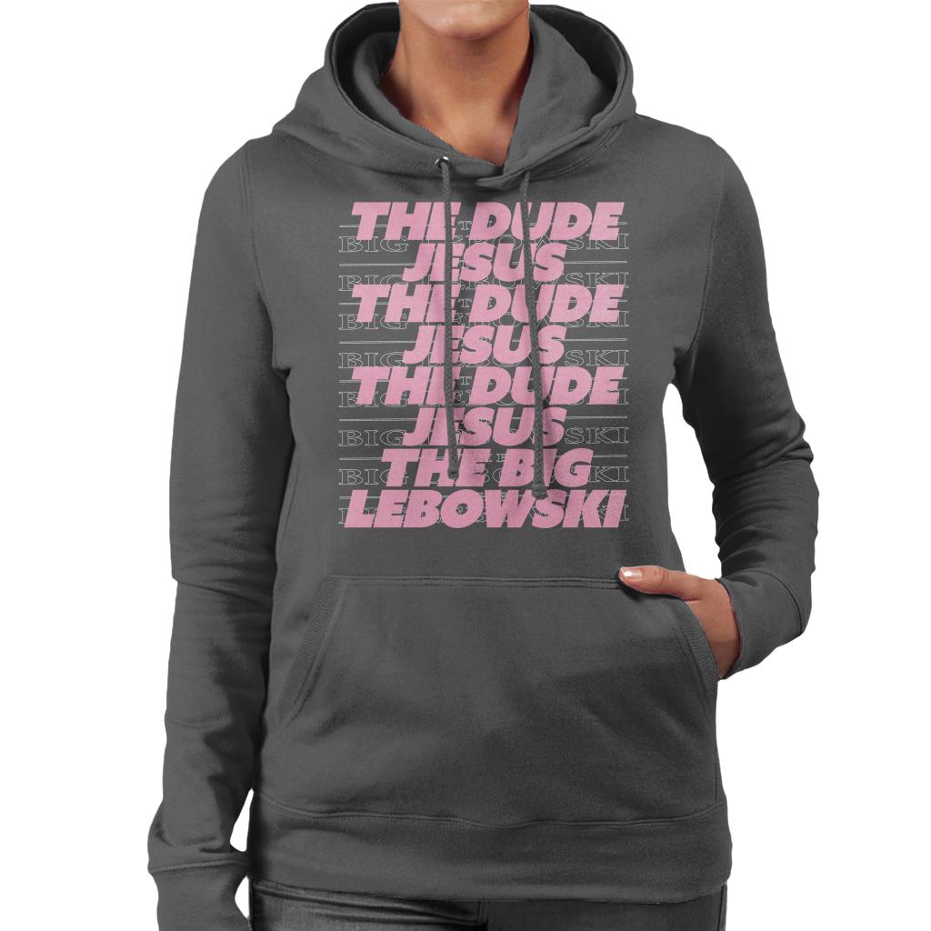 The Big Lebowski The Dude Jesus Women's Hooded Sweatshirt-ALL + EVERY