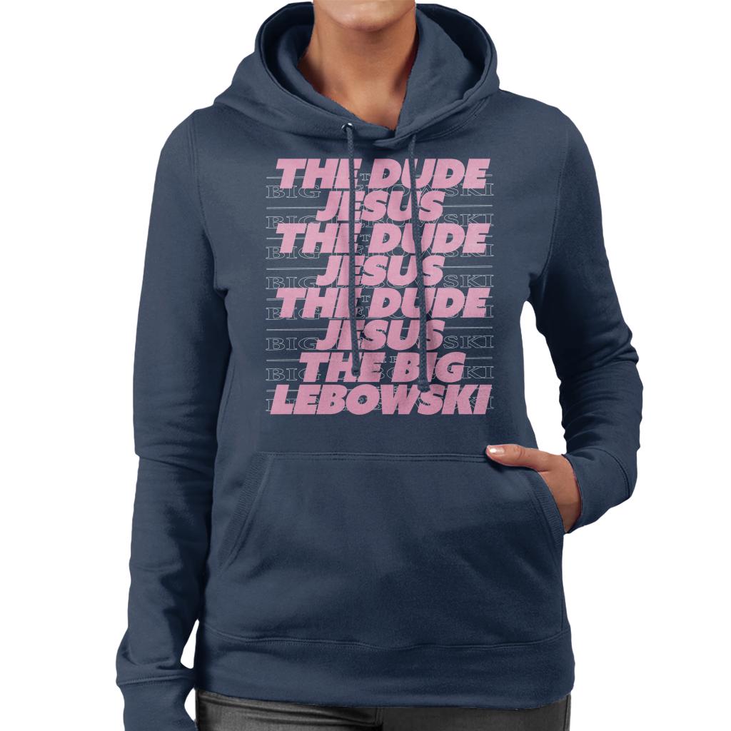 The Big Lebowski The Dude Jesus Women's Hooded Sweatshirt-ALL + EVERY
