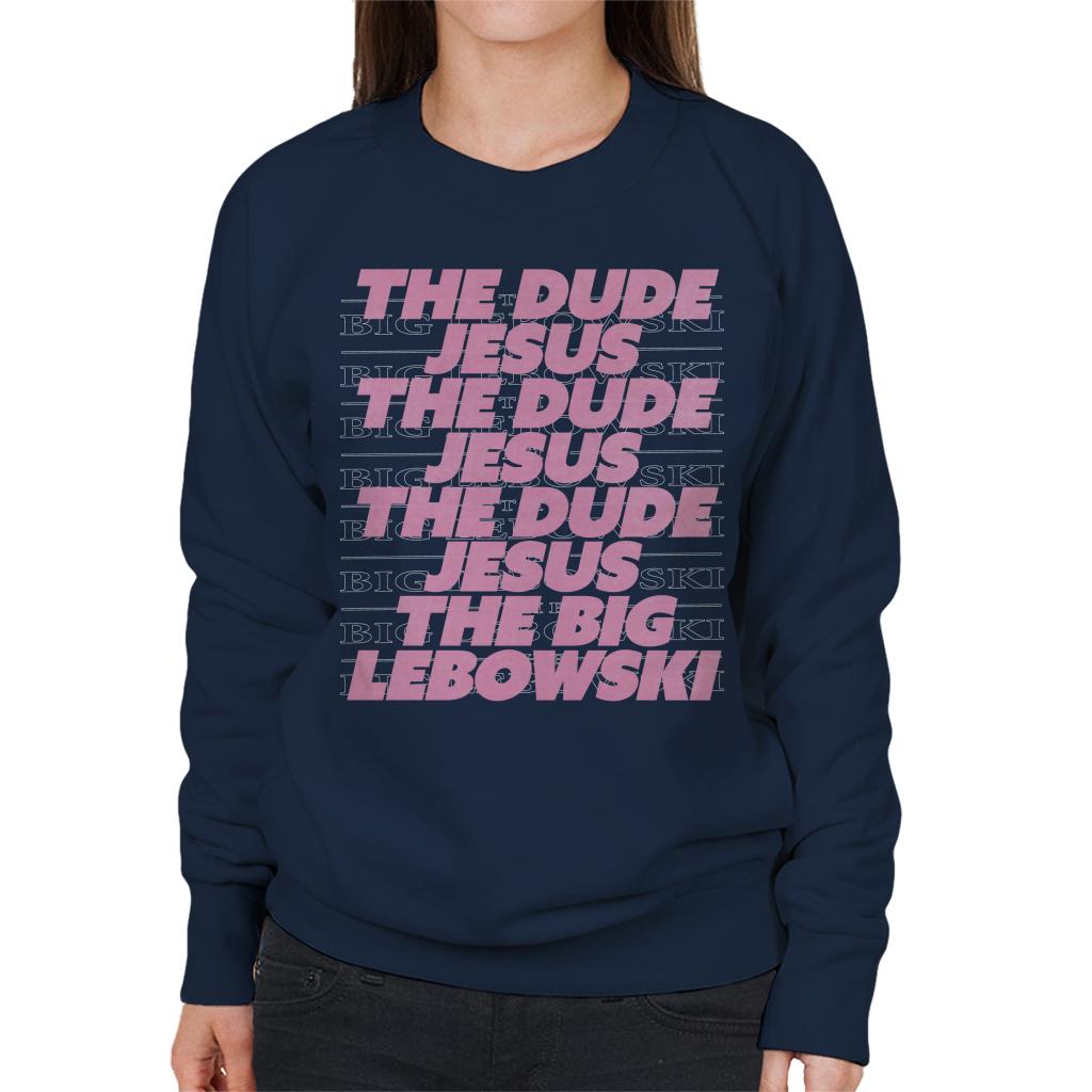 The Big Lebowski The Dude Jesus Women's Sweatshirt-ALL + EVERY