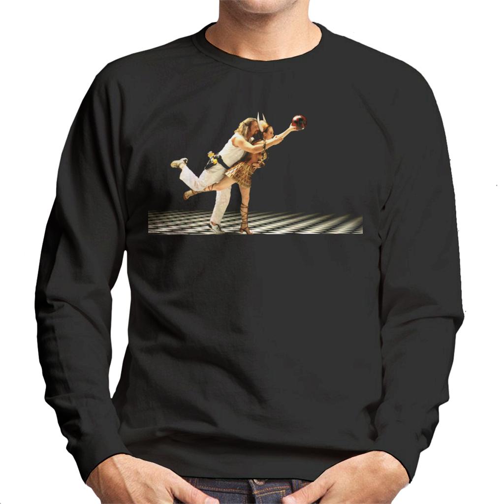 The Big Lebowski The Dude And Maude Bowling Dream Sequence Men's Sweatshirt-ALL + EVERY