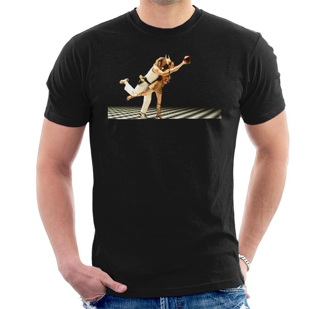 The Big Lebowski The Dude And Maude Bowling Dream Sequence Men's T-Shirt-ALL + EVERY