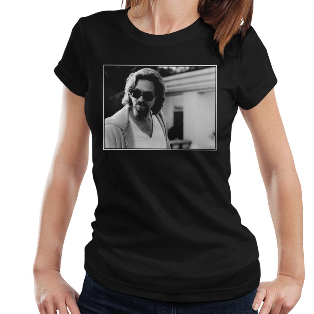 The Big Lebowski The Dude Outside His House Women's T-Shirt-ALL + EVERY