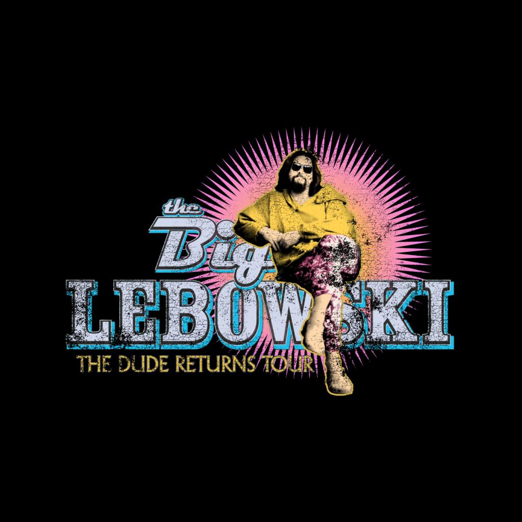 The Big Lebowski The Dude Returns Tour Men's T-Shirt-ALL + EVERY