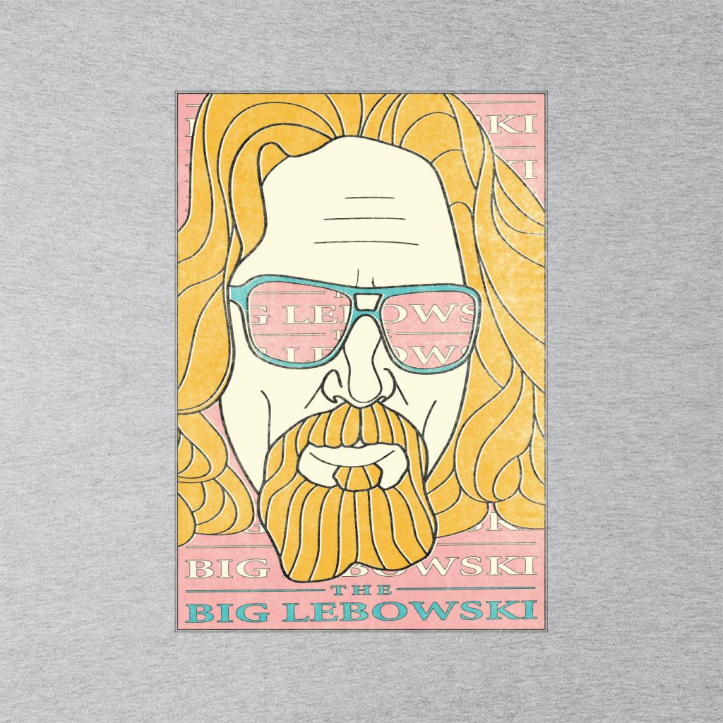 The Big Lebowski Retro Ink Lines Men's T-Shirt-ALL + EVERY