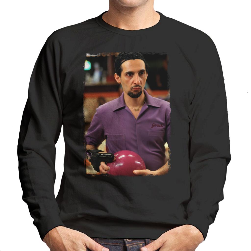 The Big Lebowski Jesus Bowling Men's Sweatshirt-ALL + EVERY